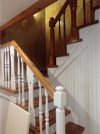 Escalera antes